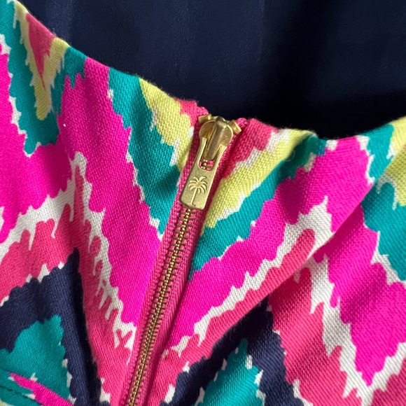 Lilly Pulitzer Kirkland Dress Hearts A Flutter Shift Dress 10 - Picture 4 of 5